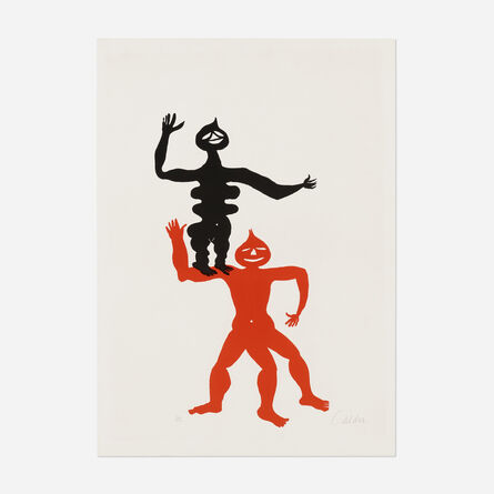 Alexander Calder, ‘The Acrobats’, 1975
