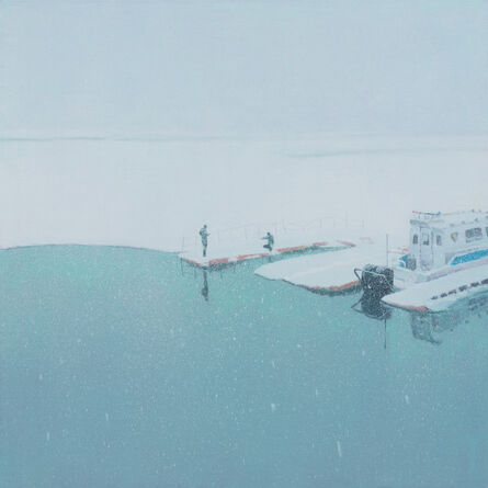Choong-Hyun Roh, ‘snow in the river’, 2021