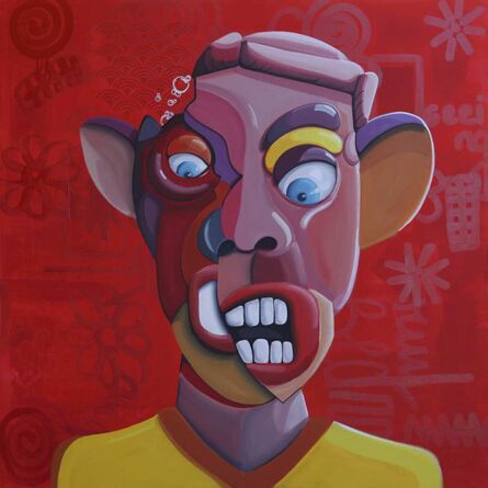 Ghazi Baker, ‘Red (Angry)’, 2016