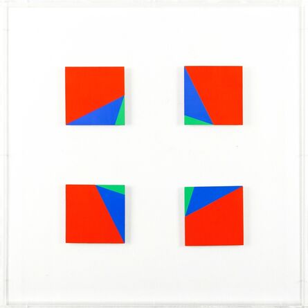 Edoardo Landi, ‘Due quadrati virtuali’, 1999