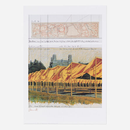 Christo, ‘The Gates, Project for Central Park, New York’, 1990