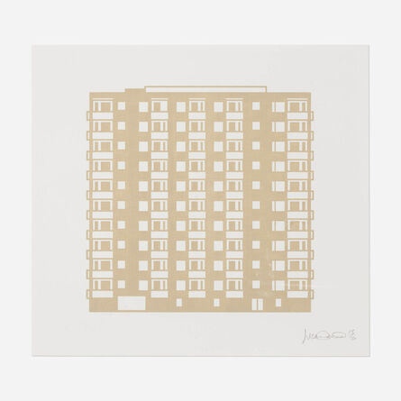 Julian Opie, ‘Apartment 8’, 2021
