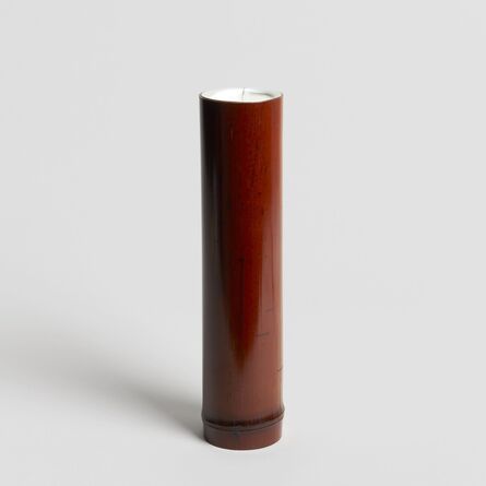 Andreas Caderas, ‘Bamboo vase with silver’, 2016