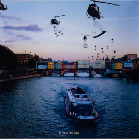 Alain Bublex, ‘Plug in city (2000-, Pont Neuf)’, 2002