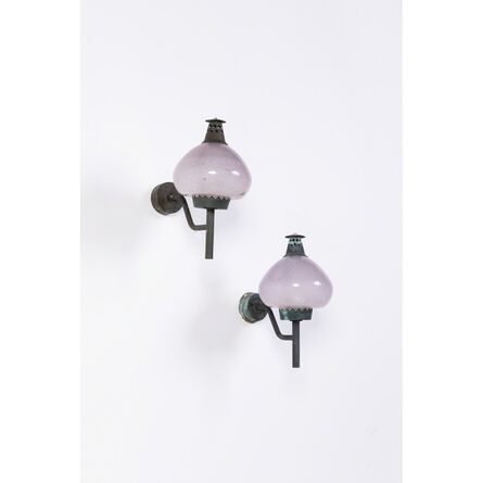 Hans Bergström, ‘S1591 model Pair of wall lamps’