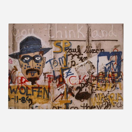 Leland Rice, ‘Wolfen (Berlin Wall Series)’, 1986-87