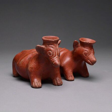 Unknown Pre-Columbian, ‘Pair of Colima Dogs’, 300 BC to 300 AD