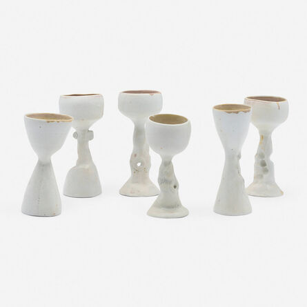 Ruth Duckworth, ‘Untitled (six goblets)’, c. 1965