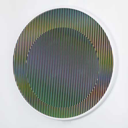 Carlos Cruz-Diez, ‘Chromointerference manipulable circulaire’, 2013