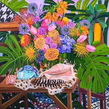 Anna Valdez, ‘Amelia's Flowers in March’, 2023