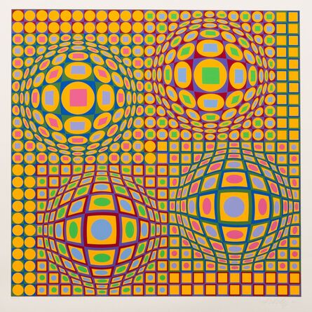 Victor Vasarely, ‘Quadrature’, 1979
