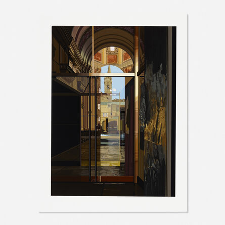 Richard Estes, ‘Salzburg Cathedral’, 1982
