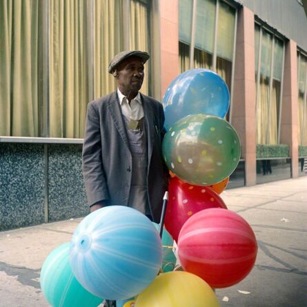 Vivian Maier, ‘Man With Balloons (VM19XXZ06746)’