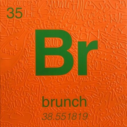 Cayla Birk., ‘Periodic Table of Relevance Series: BRUNCH’, 2018