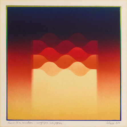 Julio Le Parc, ‘Theme 88 a variation’, 1980