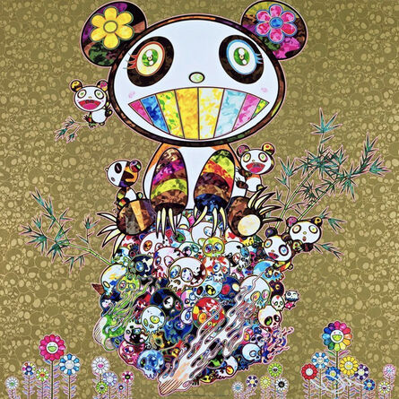 Takashi Murakami, ‘Panda Family Gold’, 2016
