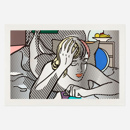 Roy Lichtenstein, ‘Thinking Nude (from the Nude series)’, 1994