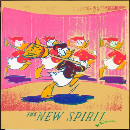Andy Warhol, ‘The new spirit (Donald Duck)’, 1985