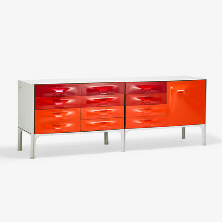Raymond Loewy, ‘Two DF-2000 cabinets, France’, 1970s