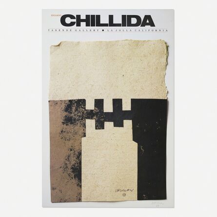 Eduardo Chillida, ‘exhibition poster’, 1982