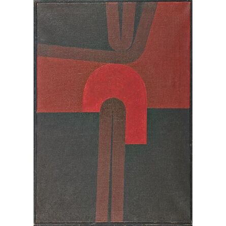Omar Rayo, ‘Emergence into Red’, 1961