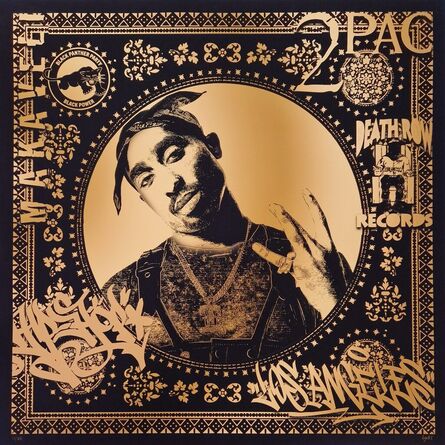 Agent X, ‘2Pac (Gold Edition)’, 2023