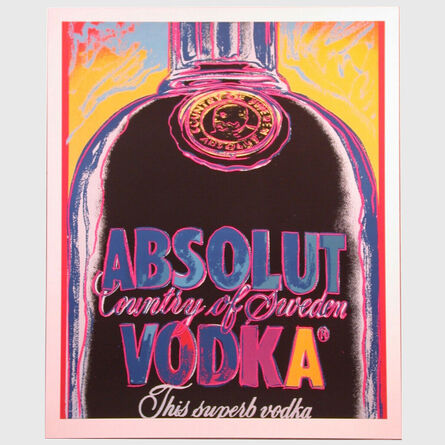 Andy Warhol, ‘Absolut Vodka (Succession Andy Warhol), 1985’, 1985