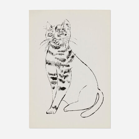 Andy Warhol, ‘25 Cats Name Sam and One Blue Pussy (F. & S. IV.55)’, 1954