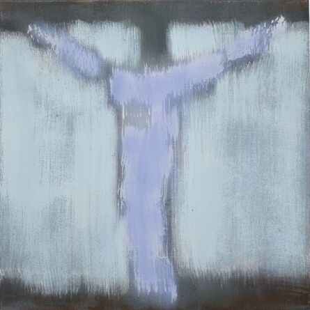 Robert Zandvliet, ‘Crucifix Study I (blue)’, 2018