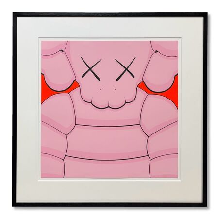 KAWS, ‘WHAT PARTY (LIGHT PINK)’, 2020