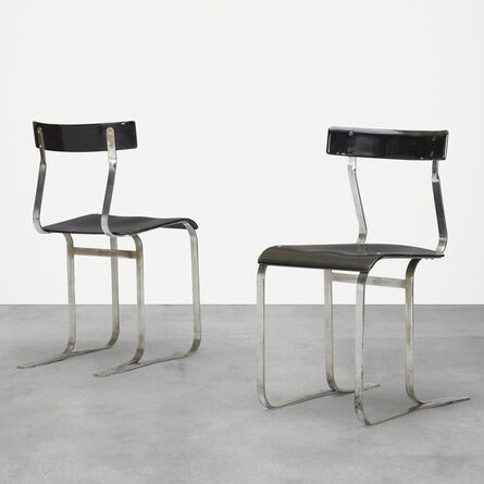 Marcel Breuer, ‘chairs model WB301, pair’, c. 1933