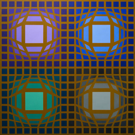 Victor Vasarely, ‘Arc-Or’, 1974