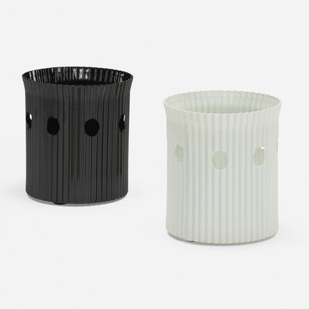 Mathieu Matégot, ‘Java wastepaper baskets, set of two’, 1954