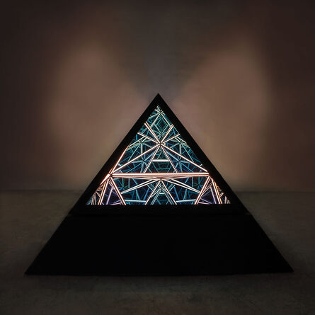 Anthony James, ‘33'' Pyramid (Solar Black) ’, 2023