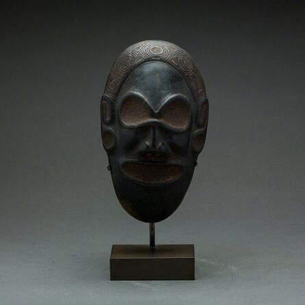 Unknown Pre-Columbian, ‘Taino Stone Zemi Head’, 1000 AD to 1500 AD