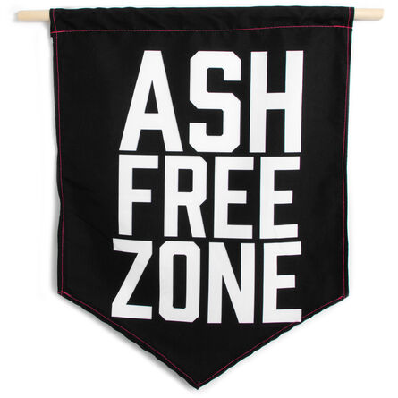 Mz Icar, ‘"Ash Free Zone" Banner XXXIX’, 2020