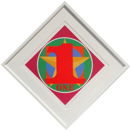 Robert Indiana, ‘Number One from the American Dream Portfolio’, 1997