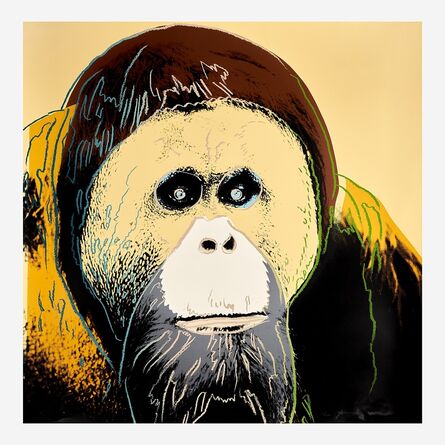 Andy Warhol, ‘Orangutan from Endangered Species Portfolio’, 1983