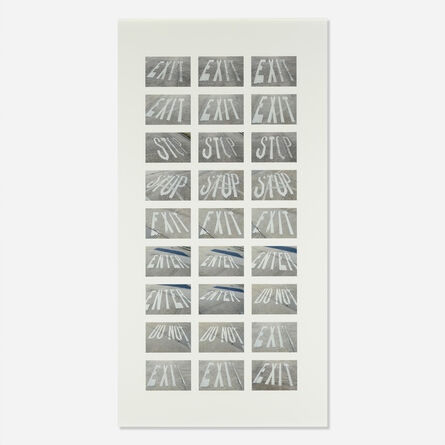 Aaron Bobrow, ‘Fort Tilden grid’, 2012