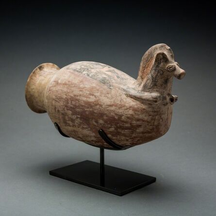 Unknown Elamite, ‘Terracotta Rhyton with Zoomorphic Terminal’, 1200 BC to 600 BC