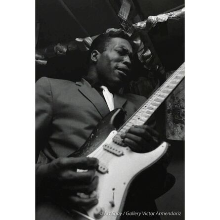 Art Shay, ‘Buddy Guy, Blues Guitarist, 1966’, 2017