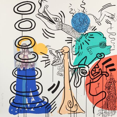 Keith Haring, ‘Apocalypse V’, 1988