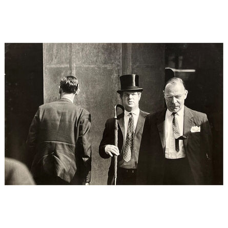 Fausto Giaccone, ‘Londra, l'uscita dalla Borsa’, 1970