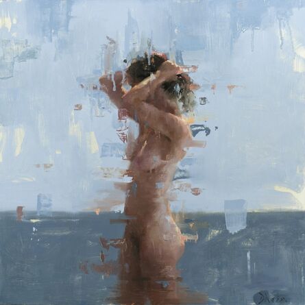 Jacob Dhein, ‘Nude in Blue II’, 2014
