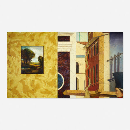 David Bierk, ‘Systemic Destruction to Constable and Della Francesca’, 1990