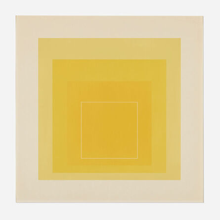 Josef Albers, ‘White Line Square I (from White Line Squares (Series I))’, 1966