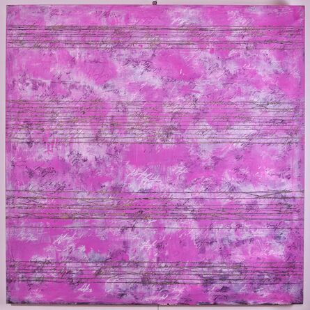 Alfredo Rapetti Mogol, ‘Partitura in rosa’, 2006