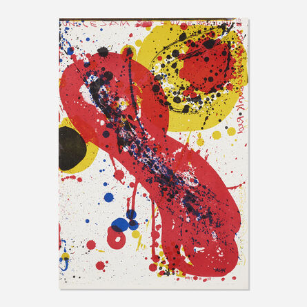 Sam Francis, ‘Uncle Sam (from the One Cent Life portfolio)’, 1964
