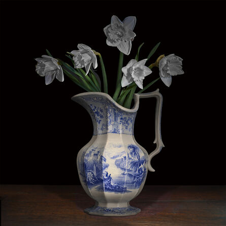 T.M. Glass, ‘Narcissus in a Staffordshire Pitcher’, 2017