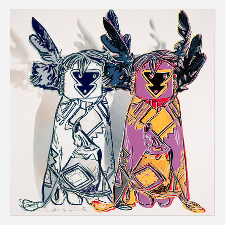 Andy Warhol, ‘Kachina Dolls (from the Cowboys and Indians series)’, 1986